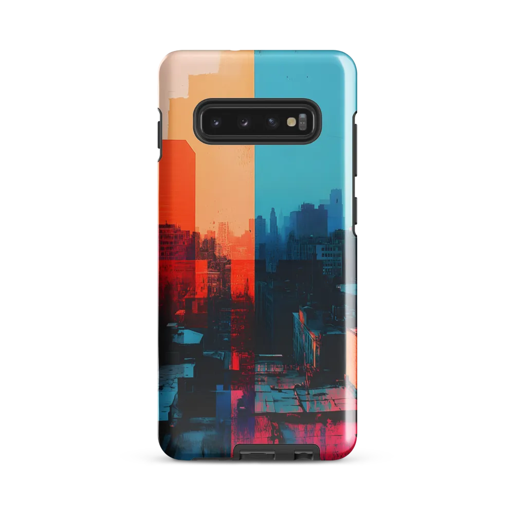 Urban Fusion: A Symphony of Color | Phone Case |  S10 Plus | Tough Case | Glossy