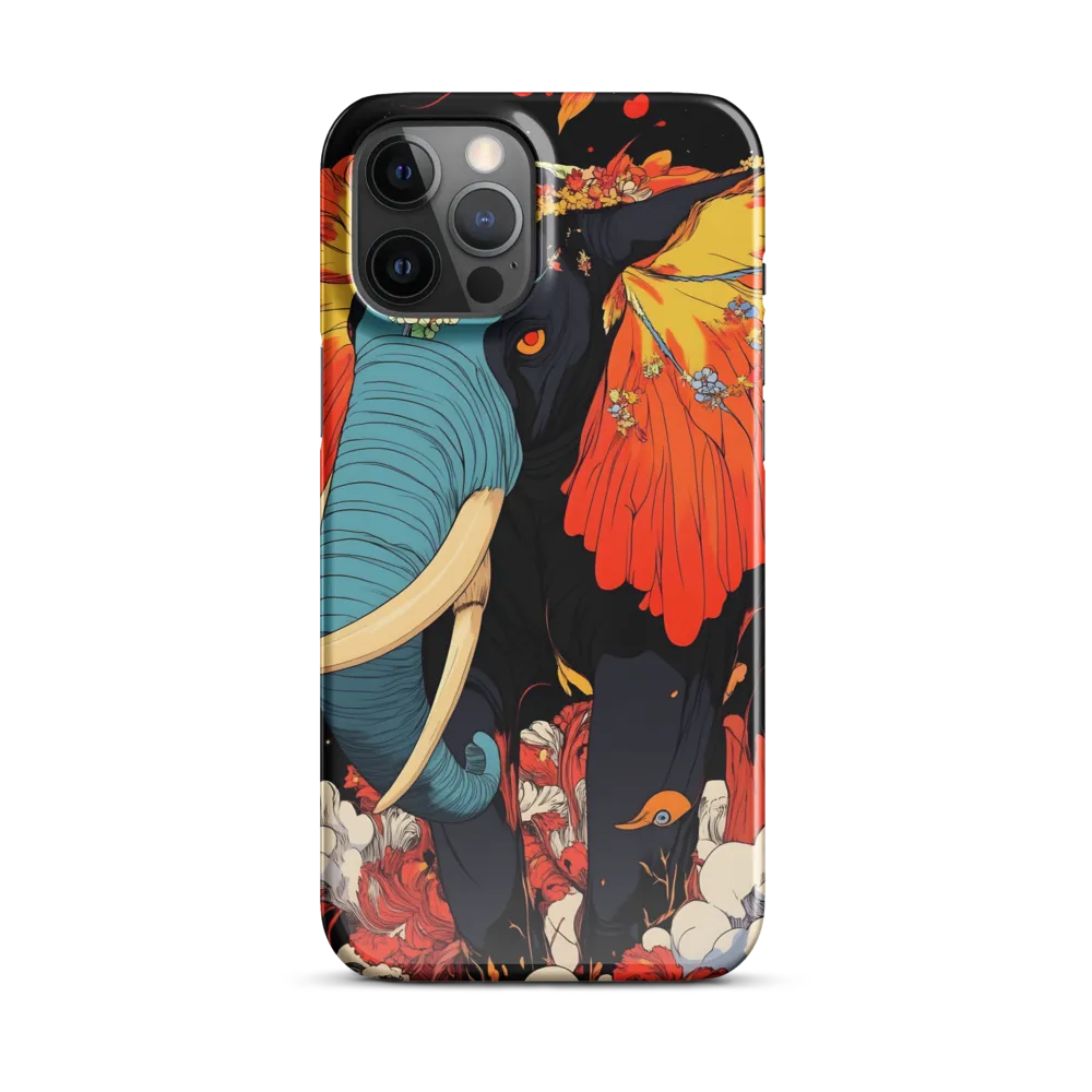 Majesty of the Floral Elephant | Phone Case |  12 Pro Max | Snap Case | Glossy