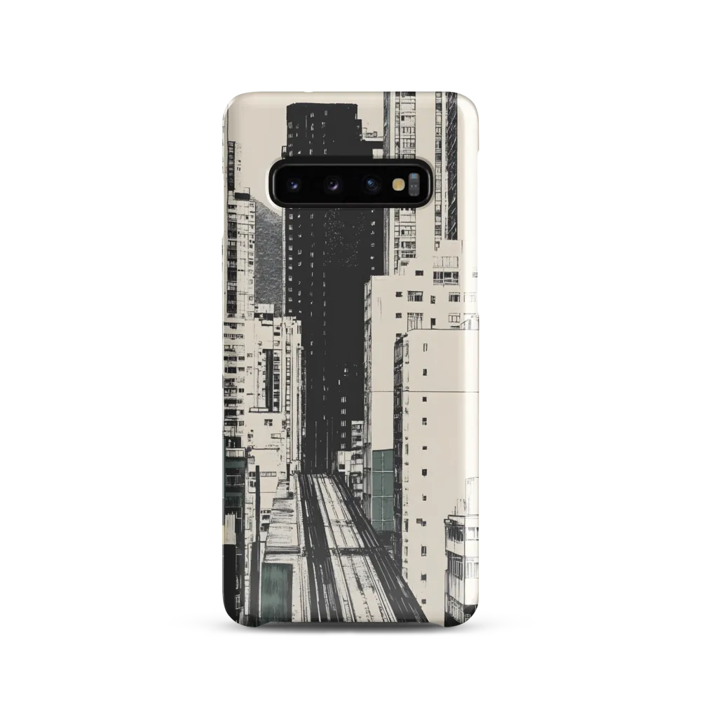Urban Symphony: A Contemporary Cityscape | Phone Case |  S10 | Snap Case | Glossy
