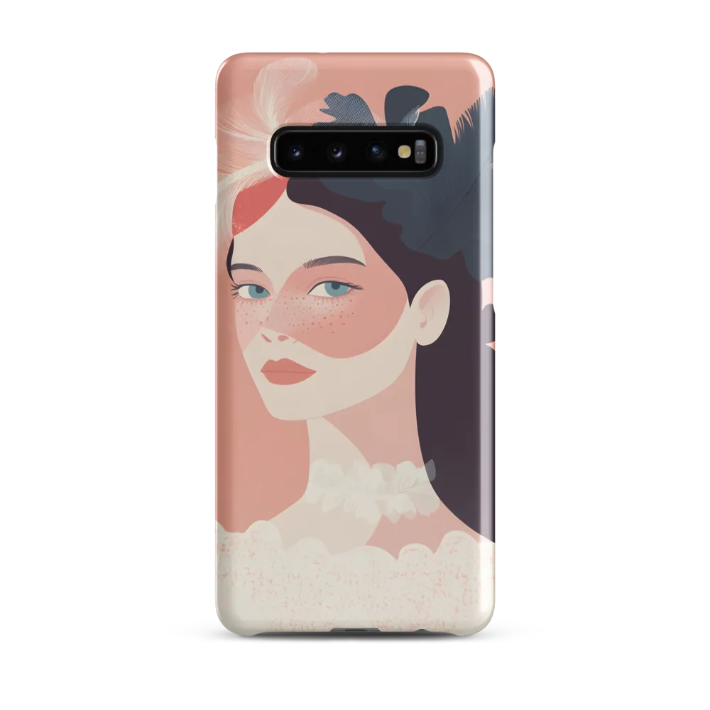 Elegance in Pink | Phone Case |  S10 Plus | Snap Case | Glossy