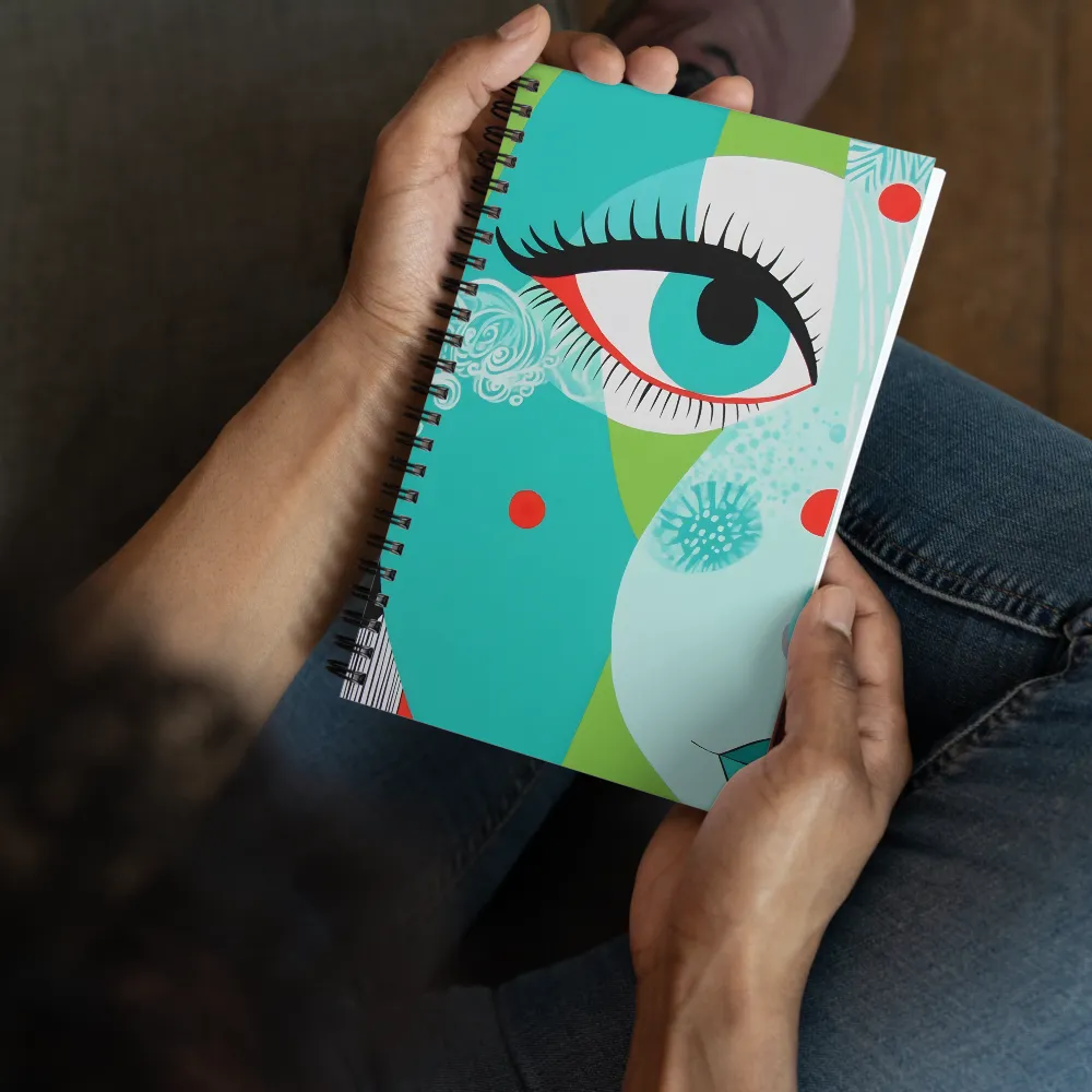 Mystique in Color | Spiral Notebook