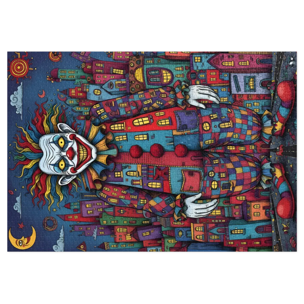 The Urban Jester 
 Jigsaw Puzzle in Tin Box