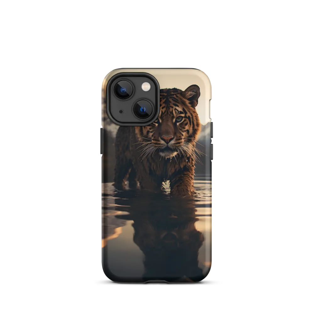 Majestic Reflection: The Tiger's Domain