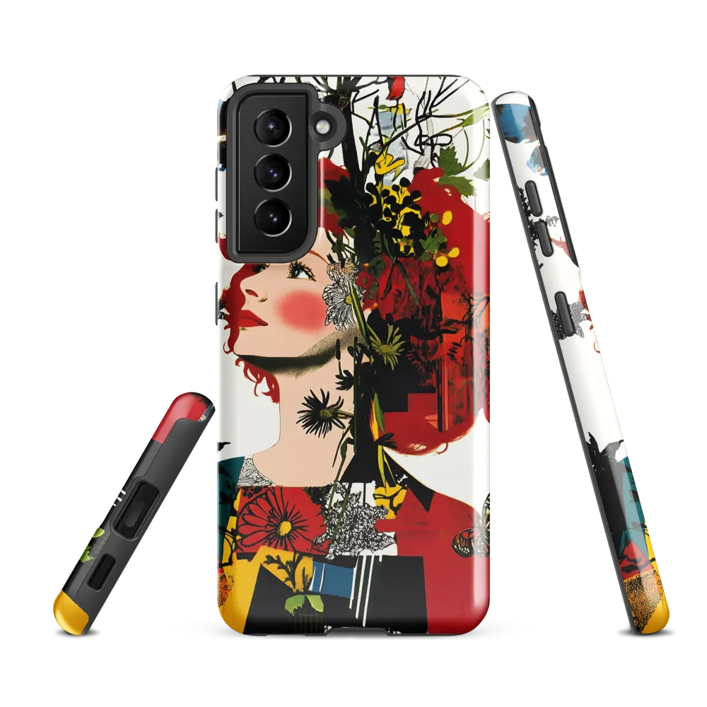 Floral Dreams | Phone Case |  S21 FE | Tough Case | Glossy