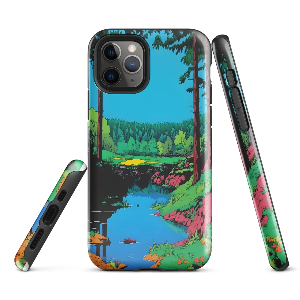 Tranquil Reflections: A Vibrant Landscape