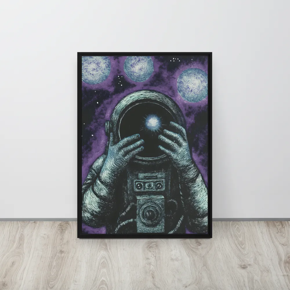 Beyond the Stars | Canvas with Black Frame | 20″×28″