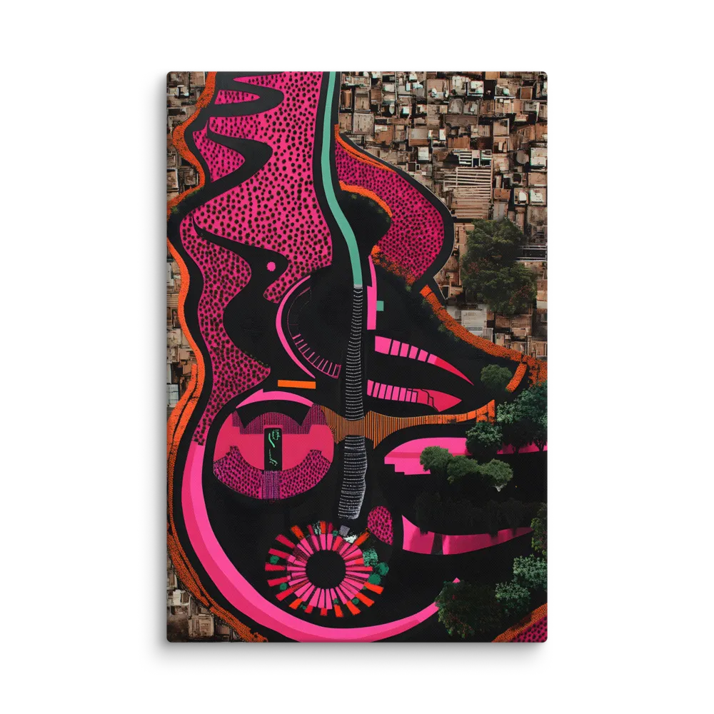 Urban Symphony in Pink