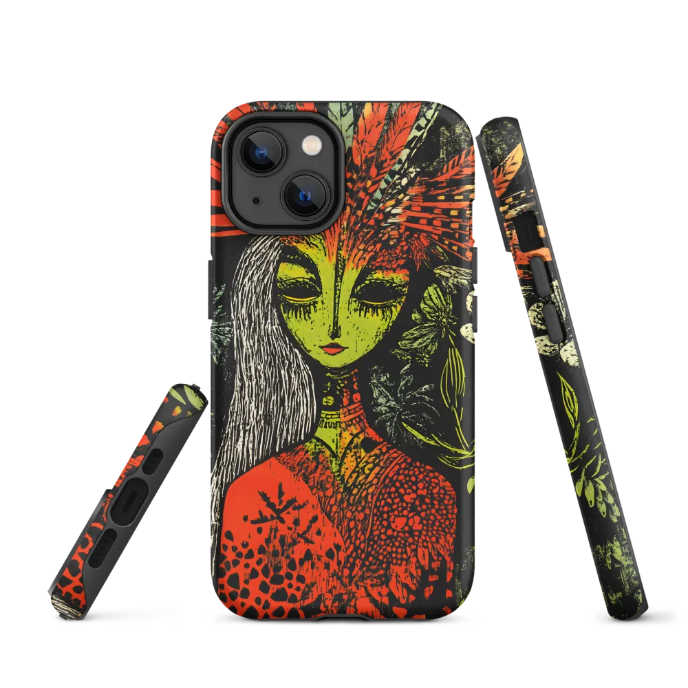 Mystical Flora: A Surreal Portrait