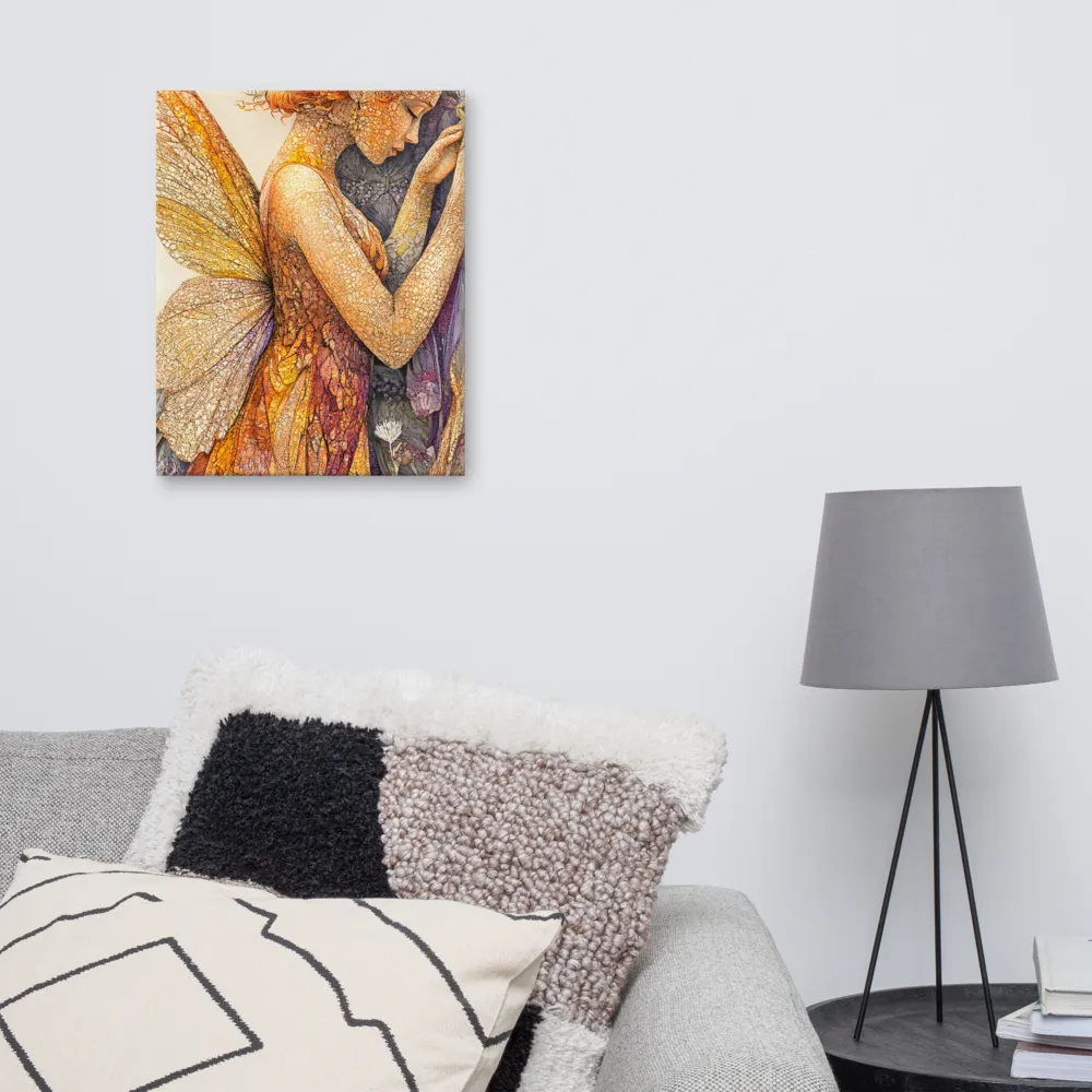 Whispers of the Frosted Meadow | Canvas | 16″×20″