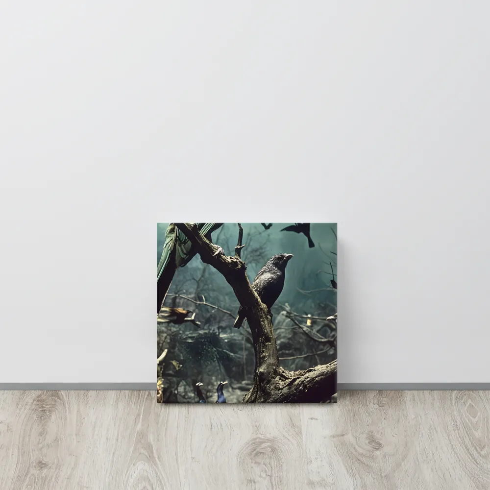 Whispers of the Avian Realm | Canvas | 12″×12″