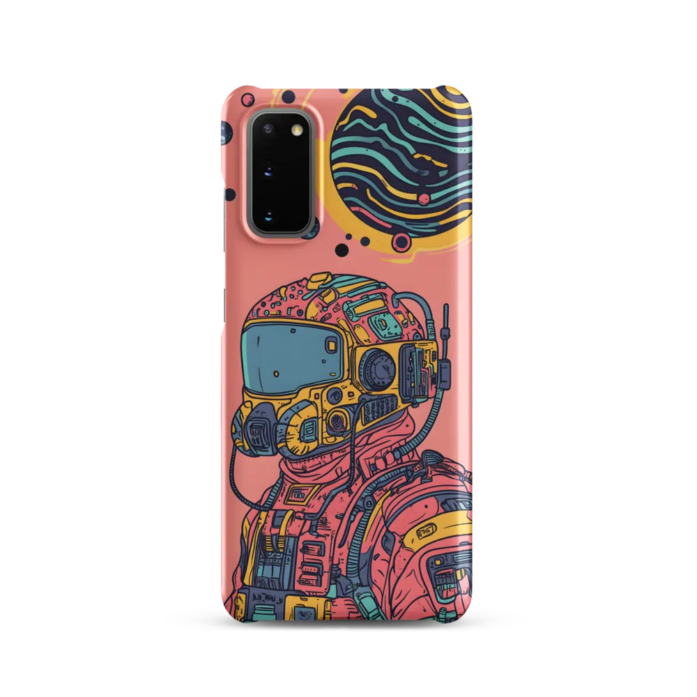 Exploration Beyond: A Digital Astronaut | Phone Case |  S20 | Snap Case | Matte