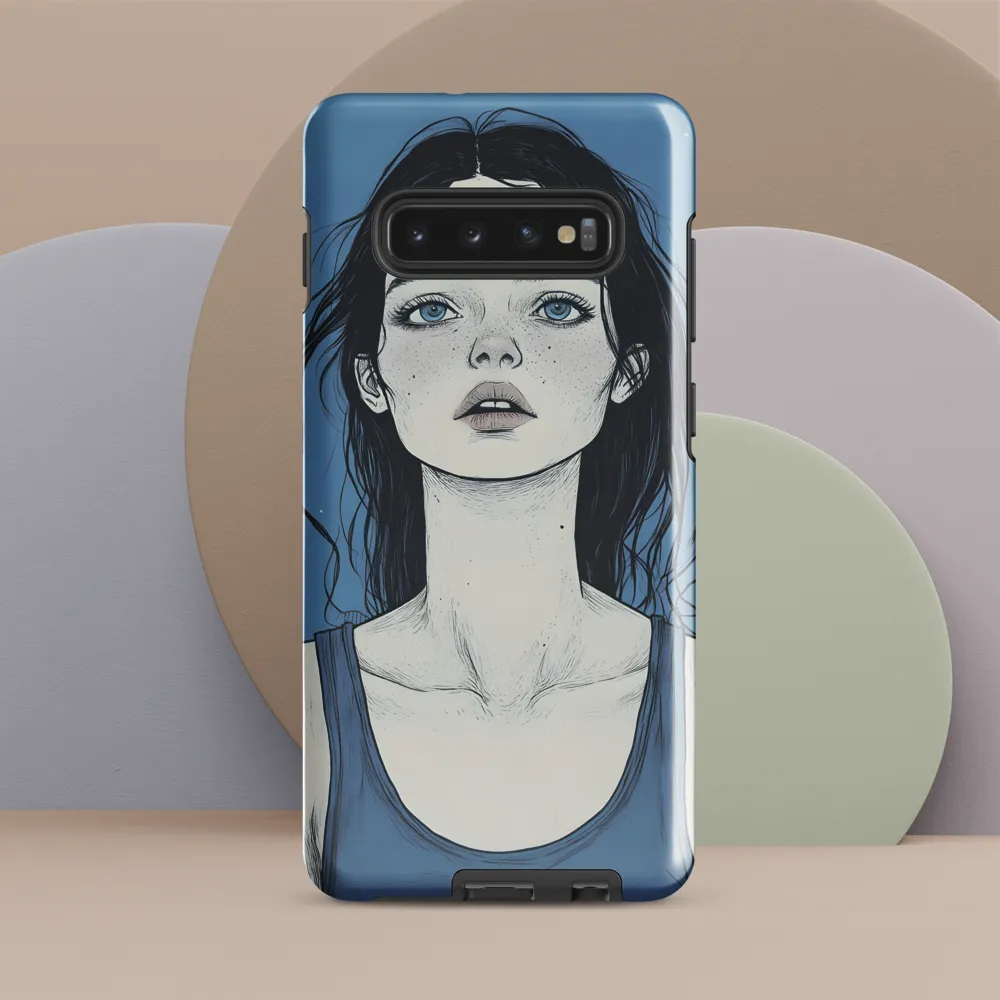 Gaze of Serenity | Phone Case |  S10 Plus | Tough Case | Glossy