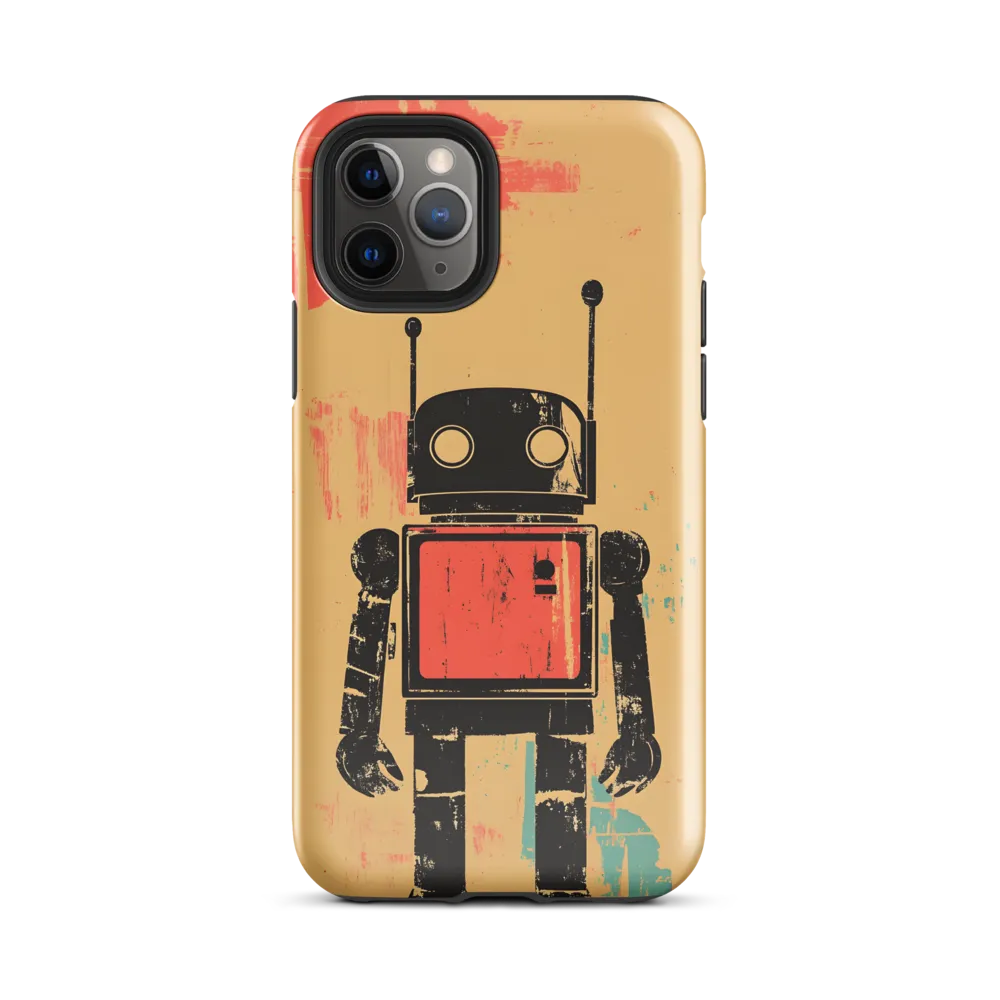 The Retro Robot | Phone Case |  11 Pro | Tough Case | Glossy