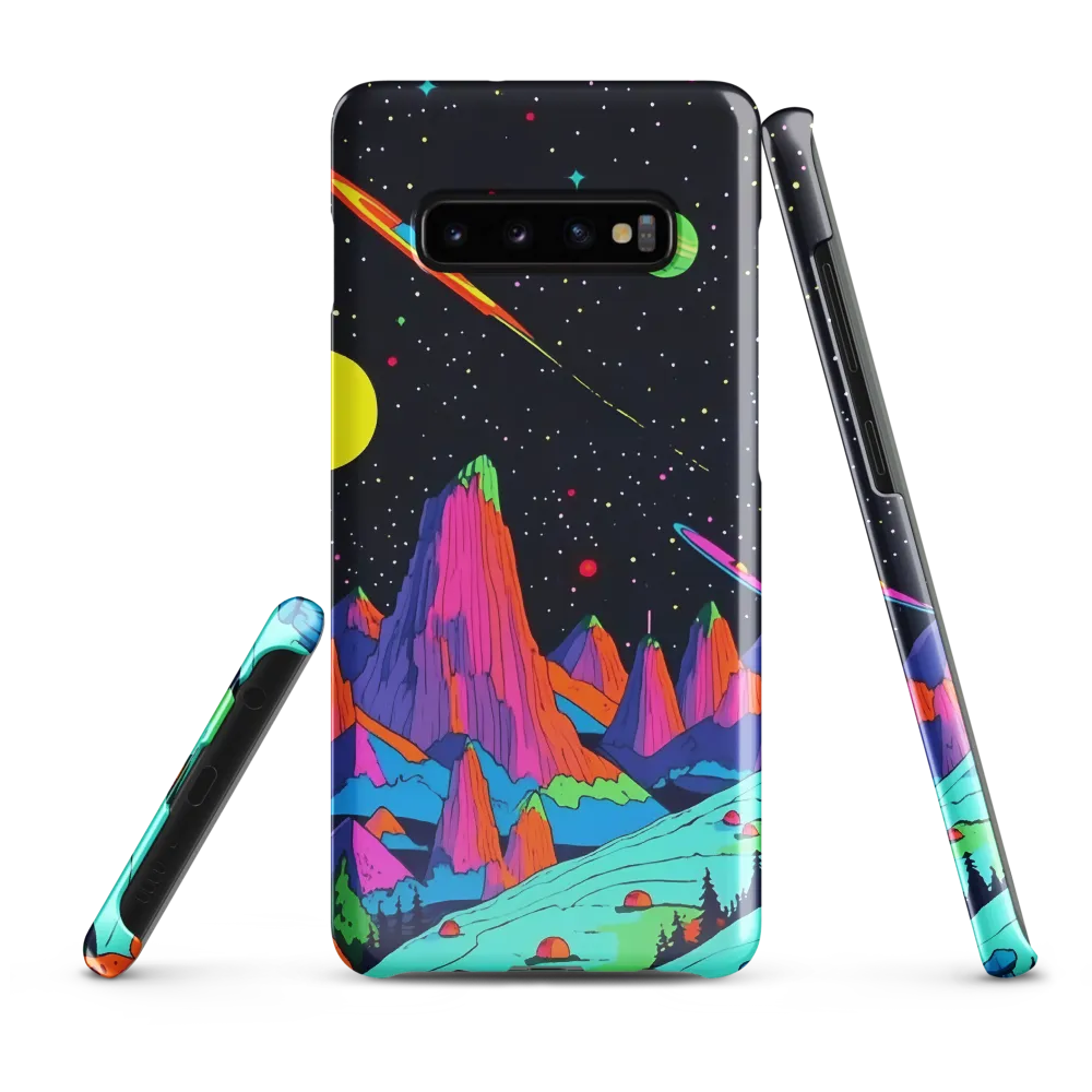 Cosmic Peaks of the Psychedelic Realm | Phone Case |  S10 Plus | Snap Case | Glossy