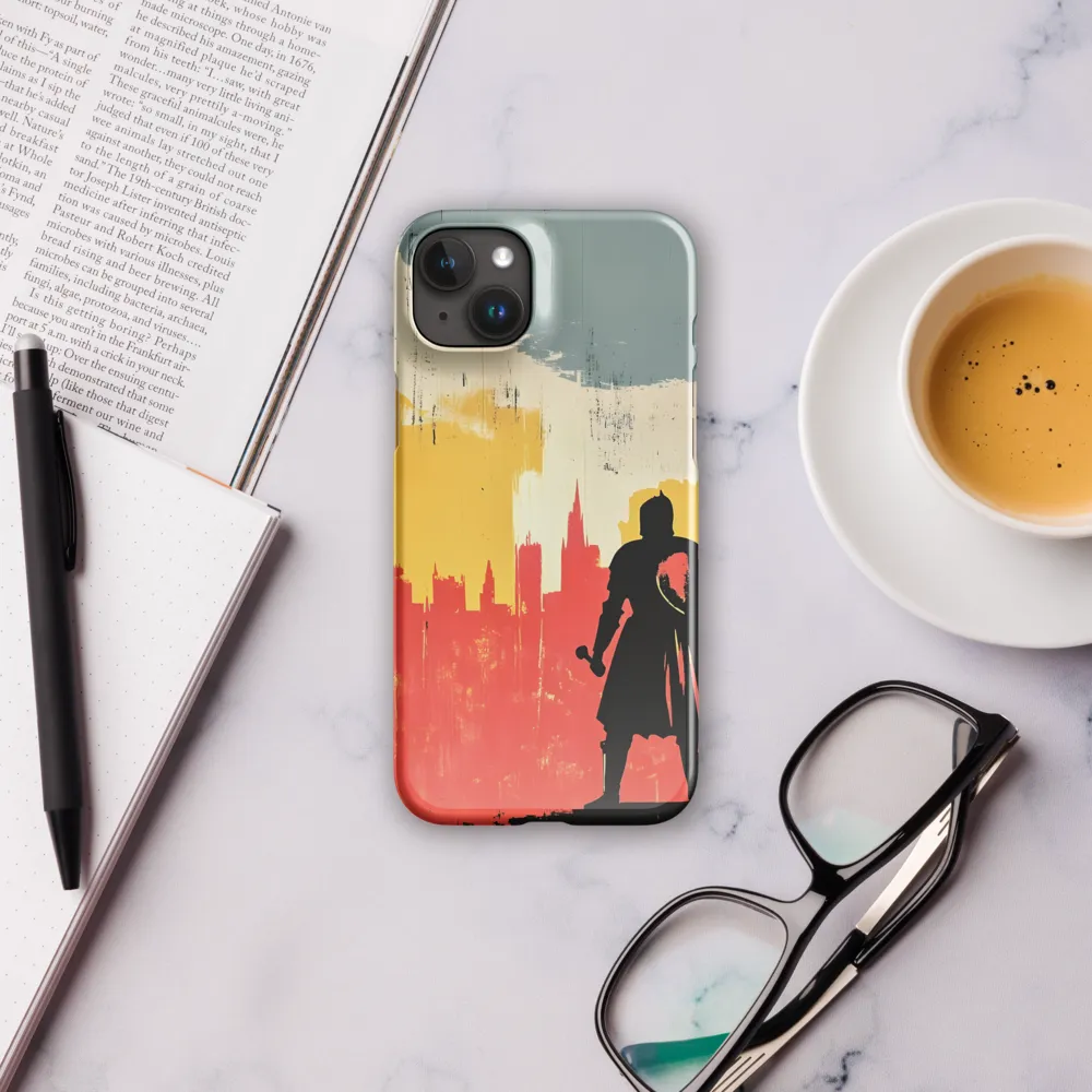 Hero in the Urban Dawn | Phone Case |  15 Plus | Snap Case | Glossy
