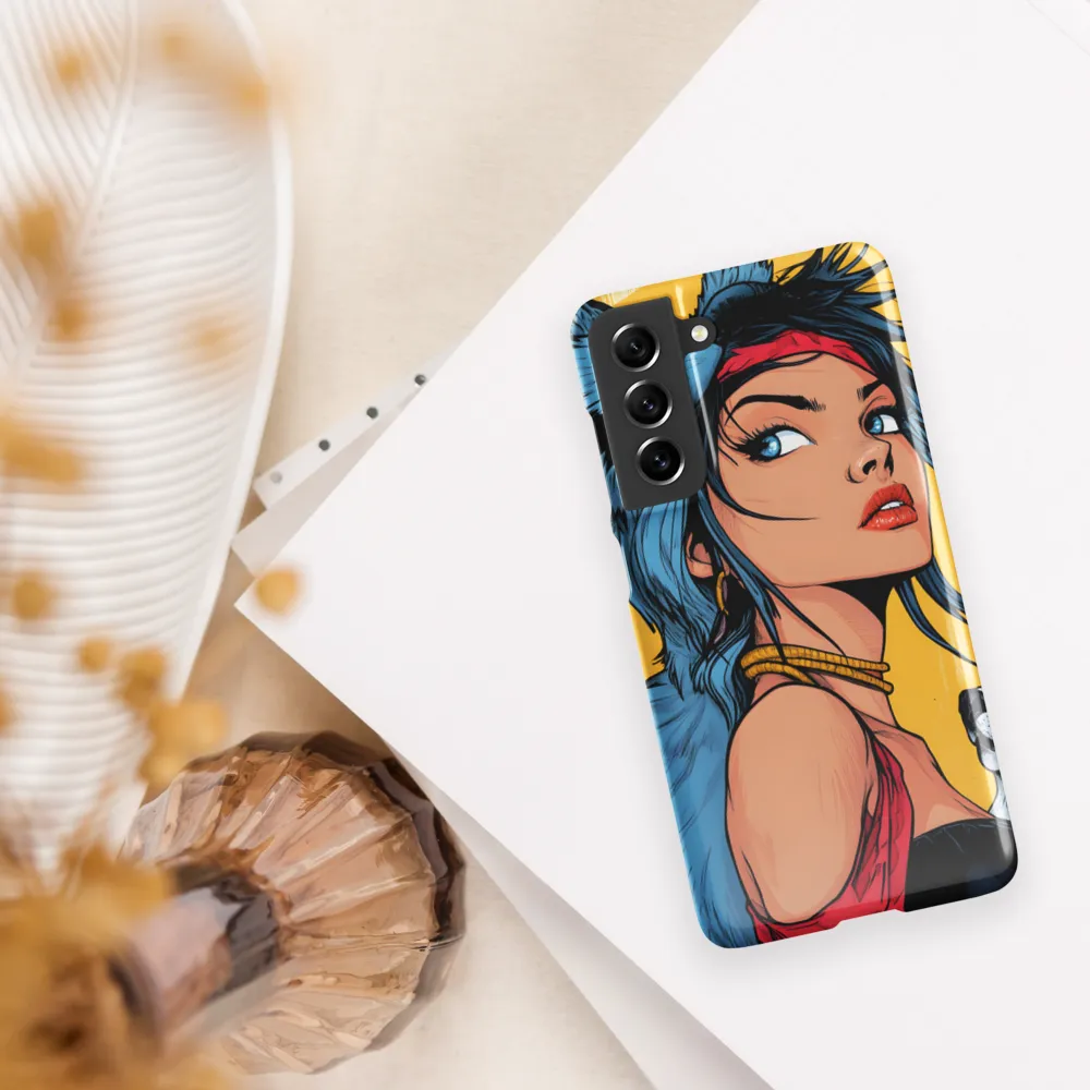 Fierce Elegance | Phone Case |  S21 FE | Snap Case | Glossy