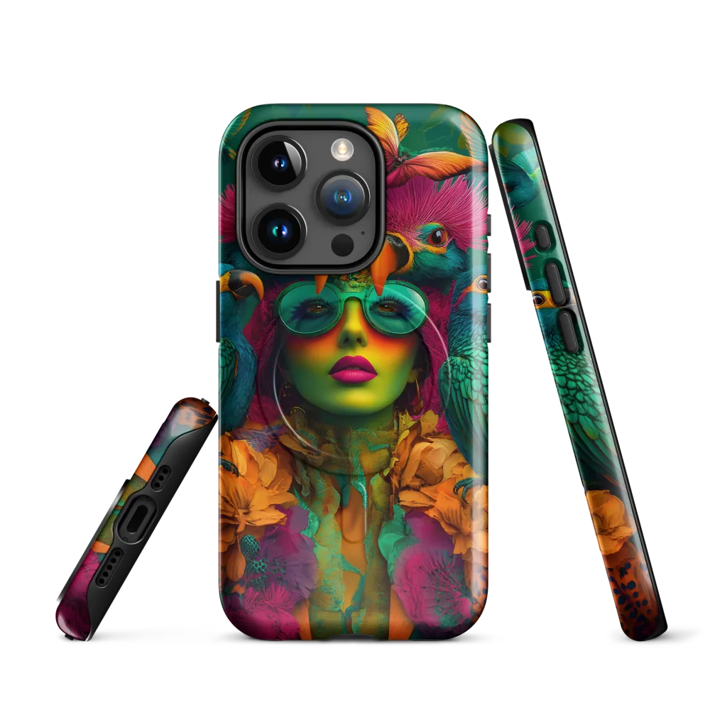 Tropical Reverie | Phone Case |  15 Pro | MagSafe® Tough Case | Glossy