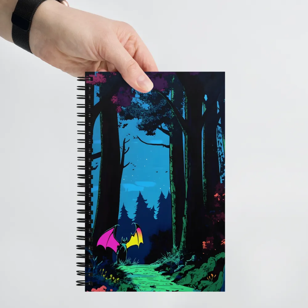 Whispers of the Enchanted Forest | Spiral Notebook