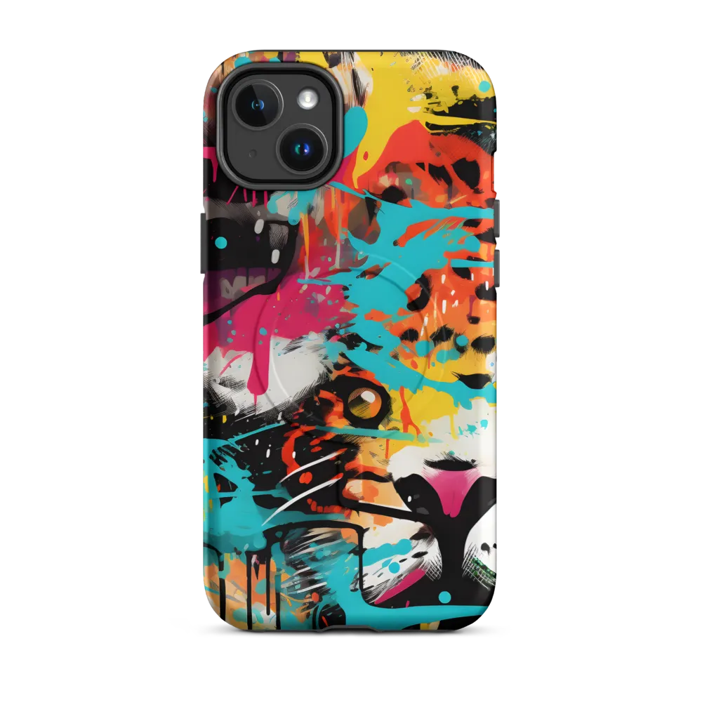 Fierce Fusion: Tiger and Lion in Graffiti