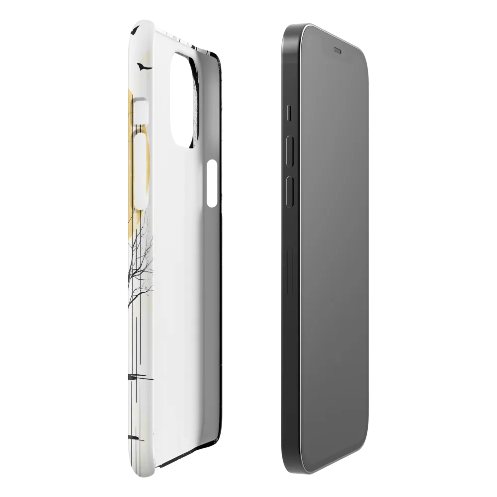 Solitude Under the Yellow Sun | Phone Case |  12 Pro Max | Snap Case | Glossy