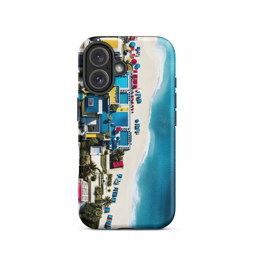 Coastal Harmony: An Aerial Oasis | Phone Case