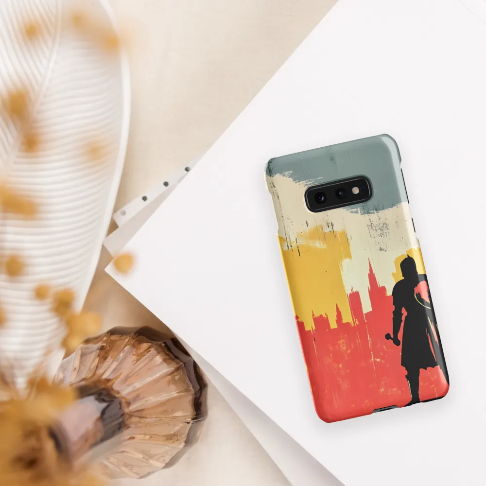 Hero in the Urban Dawn | Phone Case |  S10e | Snap Case | Matte