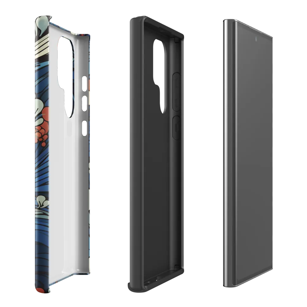 Nature's Elegance: An Oceanic Tapestry | Phone Case |  S22 Ultra | Tough Case | Glossy
