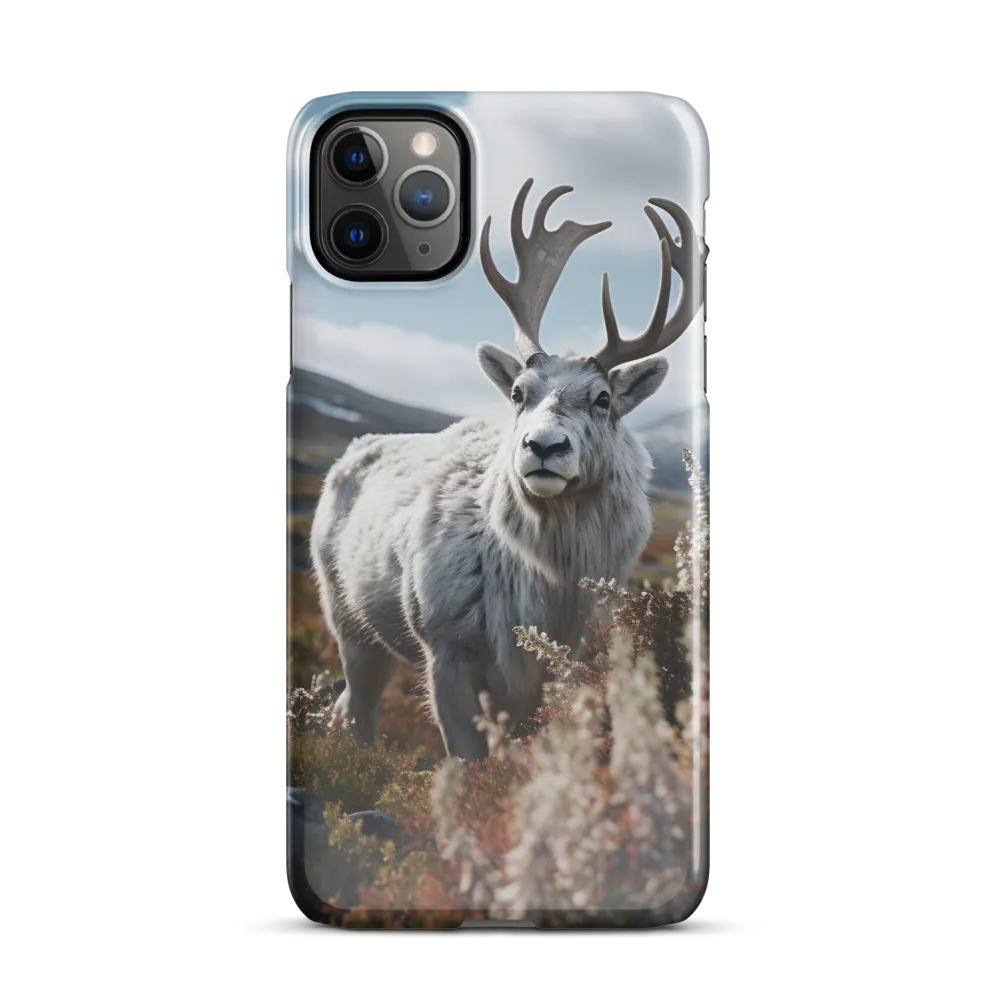 Majestic Harmony: The Reindeer in Nature | Phone Case |  11 Pro Max | Snap Case | Glossy