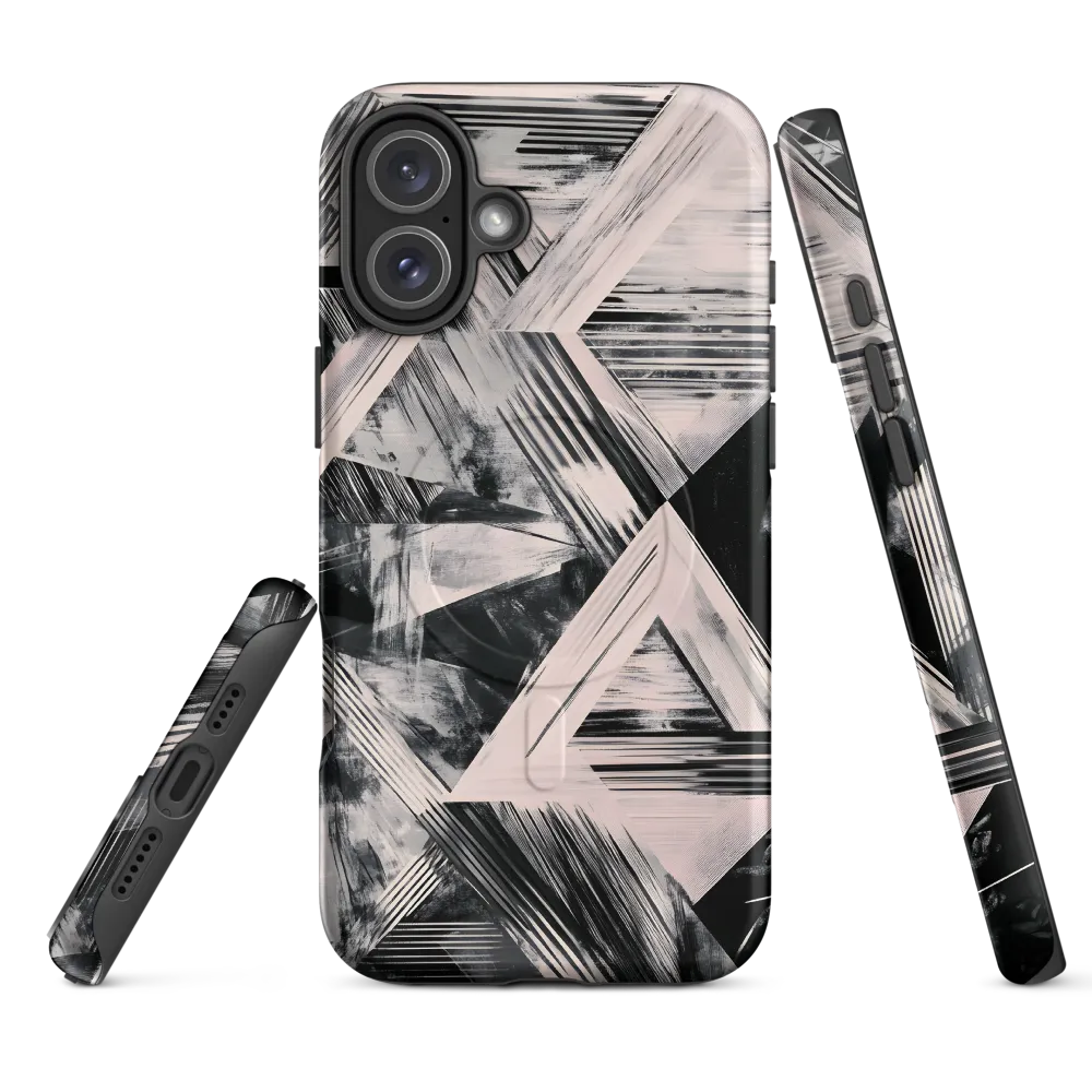 Geometric Harmony | Phone Case |  16 Plus | MagSafe® Tough Case | Matte