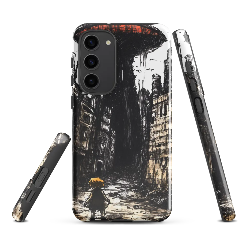 The Descent into Shadows | Phone Case |  S23 Plus | Tough Case | Glossy