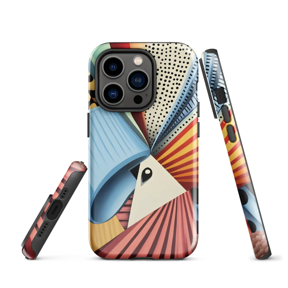 Symphony of Shapes | Phone Case |  14 Pro | Tough Case | Glossy