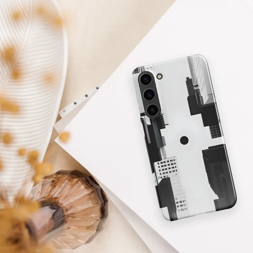 Urban Void: A Minimalist Exploration | Phone Case |  S23 Plus | Snap Case | Glossy