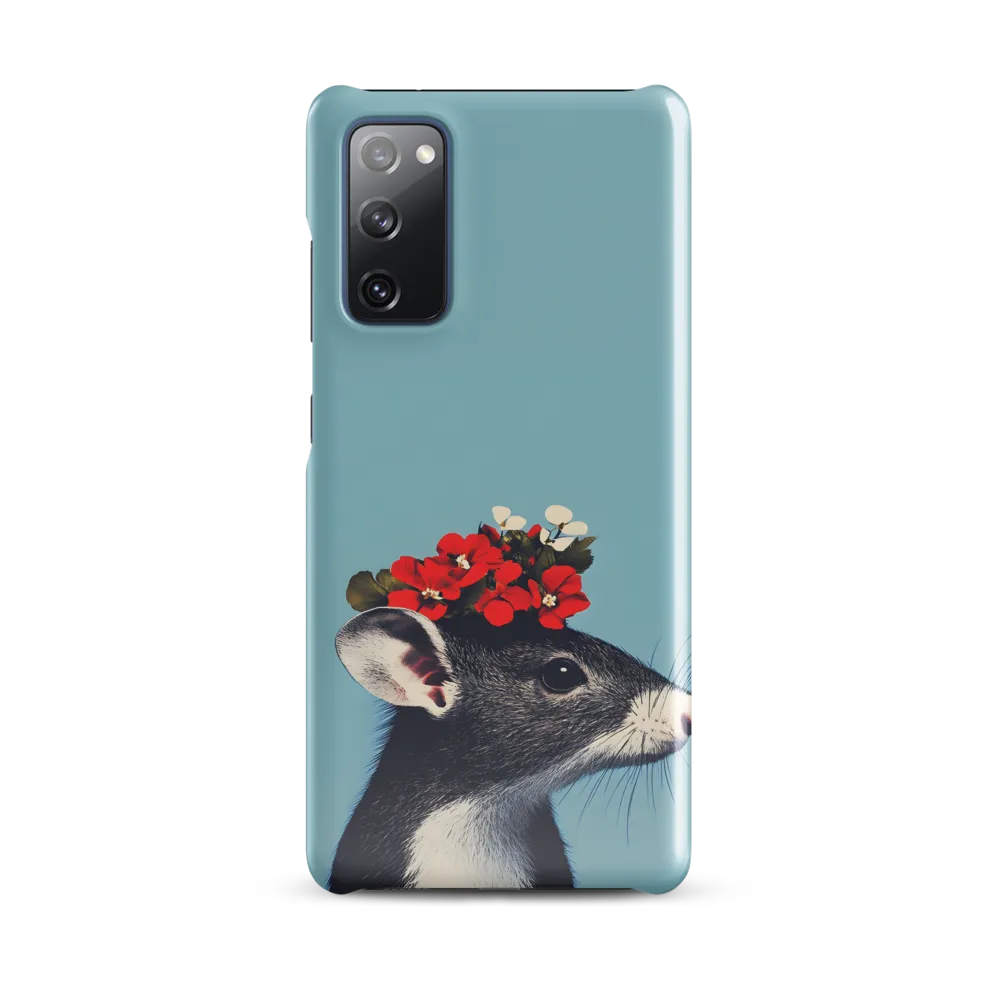 Whimsical Flora: A Mouse's Floral Crown