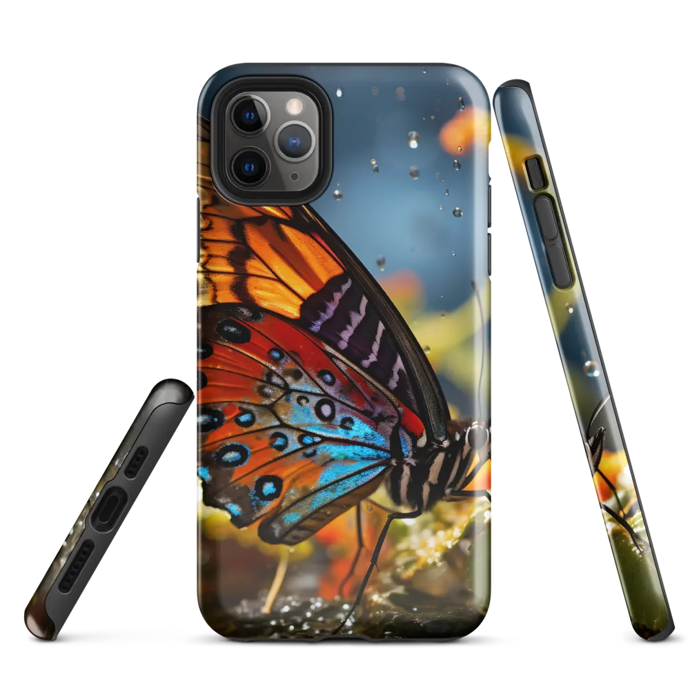 Dance of Colors: The Butterfly's Elegance | Phone Case |  11 Pro Max | Tough Case | Glossy