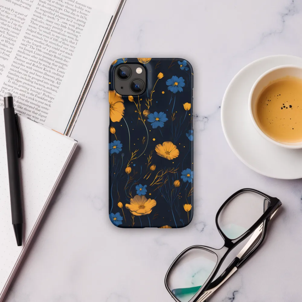Nocturnal Blossoms | Phone Case |  14 Plus | Snap Case | Matte