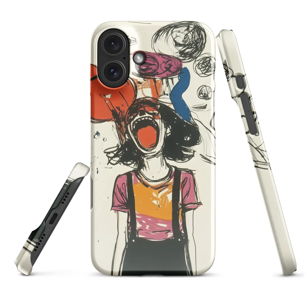 Echoes of Anguish | Phone Case |  16 Plus | Snap Case | Glossy