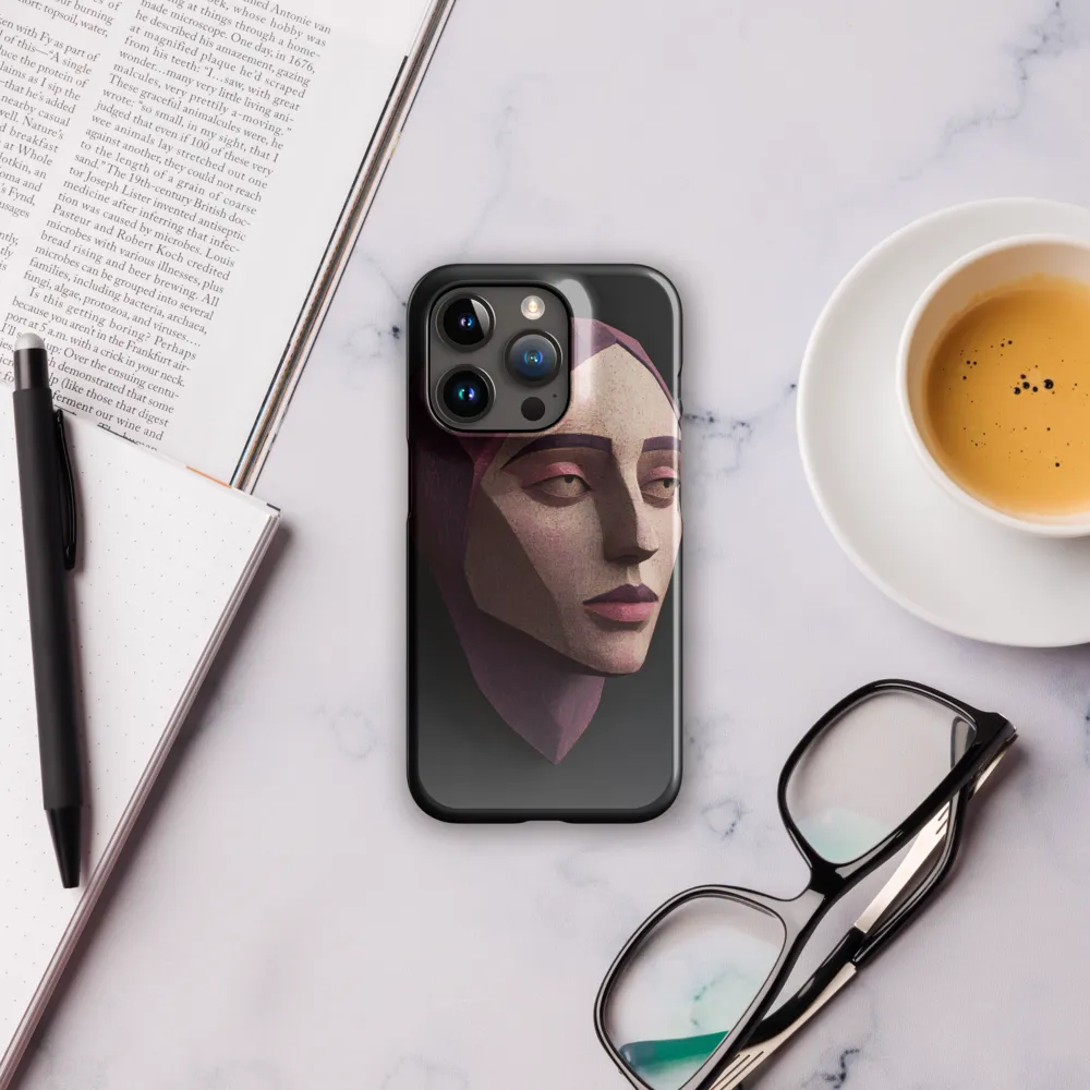 Geometric Elegance: A Contemporary Portrait