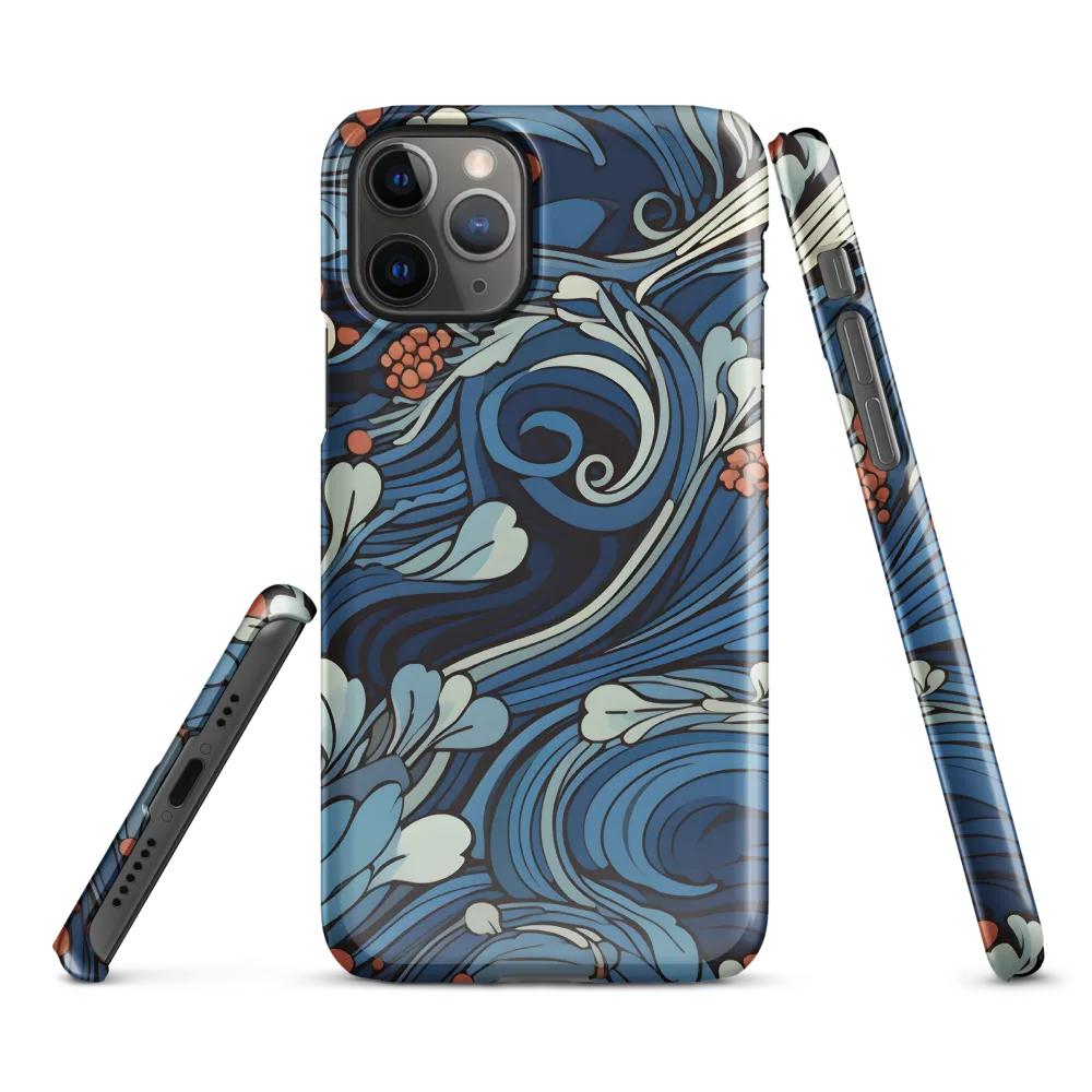 Nature's Elegance: An Oceanic Tapestry | Phone Case |  11 Pro | Snap Case | Glossy