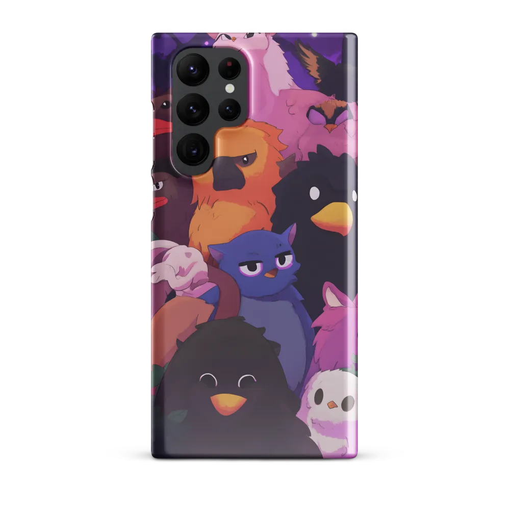 Whimsical Avian Gathering