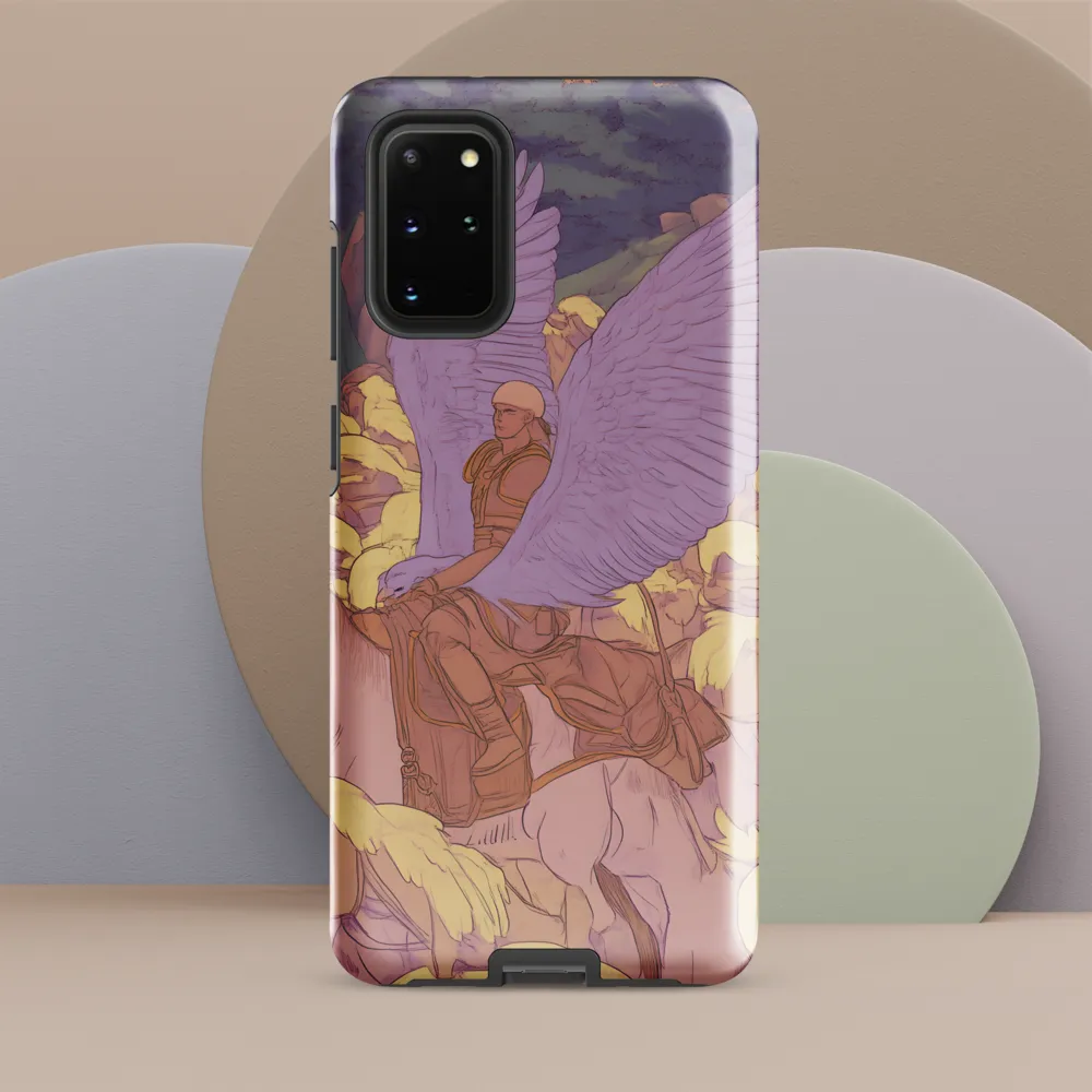 The Winged Guardian | Phone Case |  S20 Plus | Tough Case | Glossy
