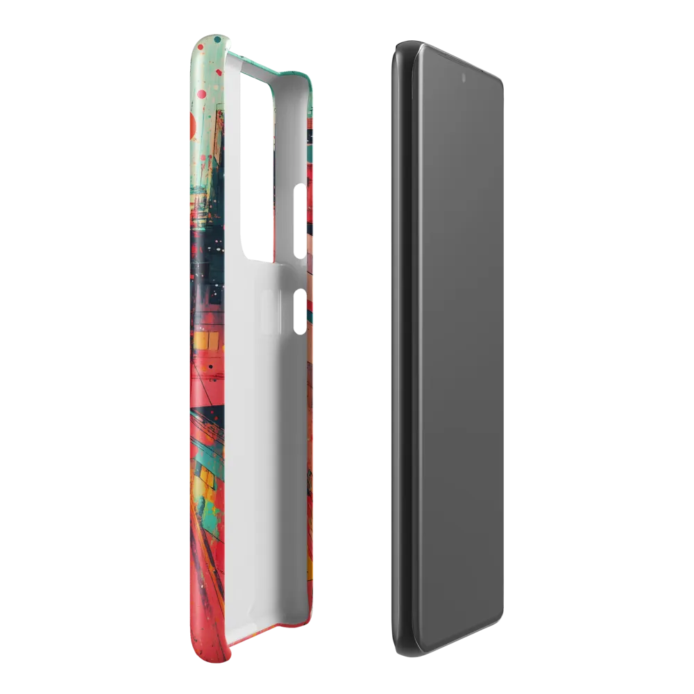 Vibrant City Life | Phone Case |  S21 Ultra | Snap Case | Glossy