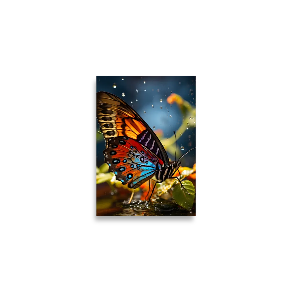 Dance of Colors: The Butterfly's Elegance | Poster | A2 (16.5″×23.3″)
