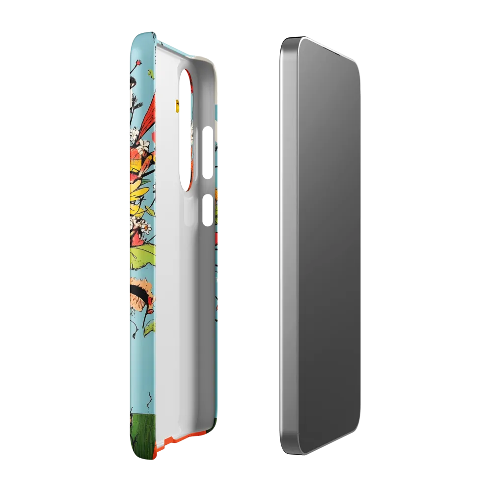 Whimsical Bloom | Phone Case |  S24 Plus | Snap Case | Matte