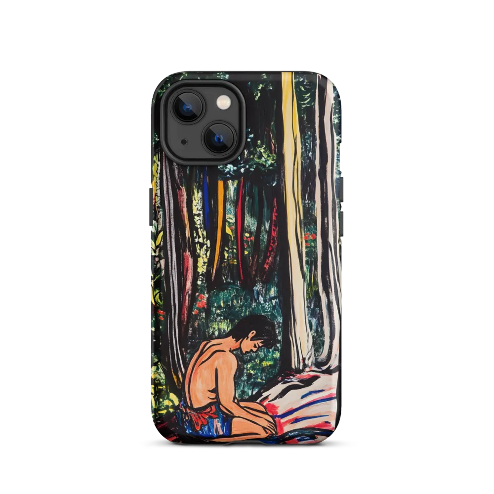 Contemplation in Nature | Phone Case |  13 | Tough Case | Matte