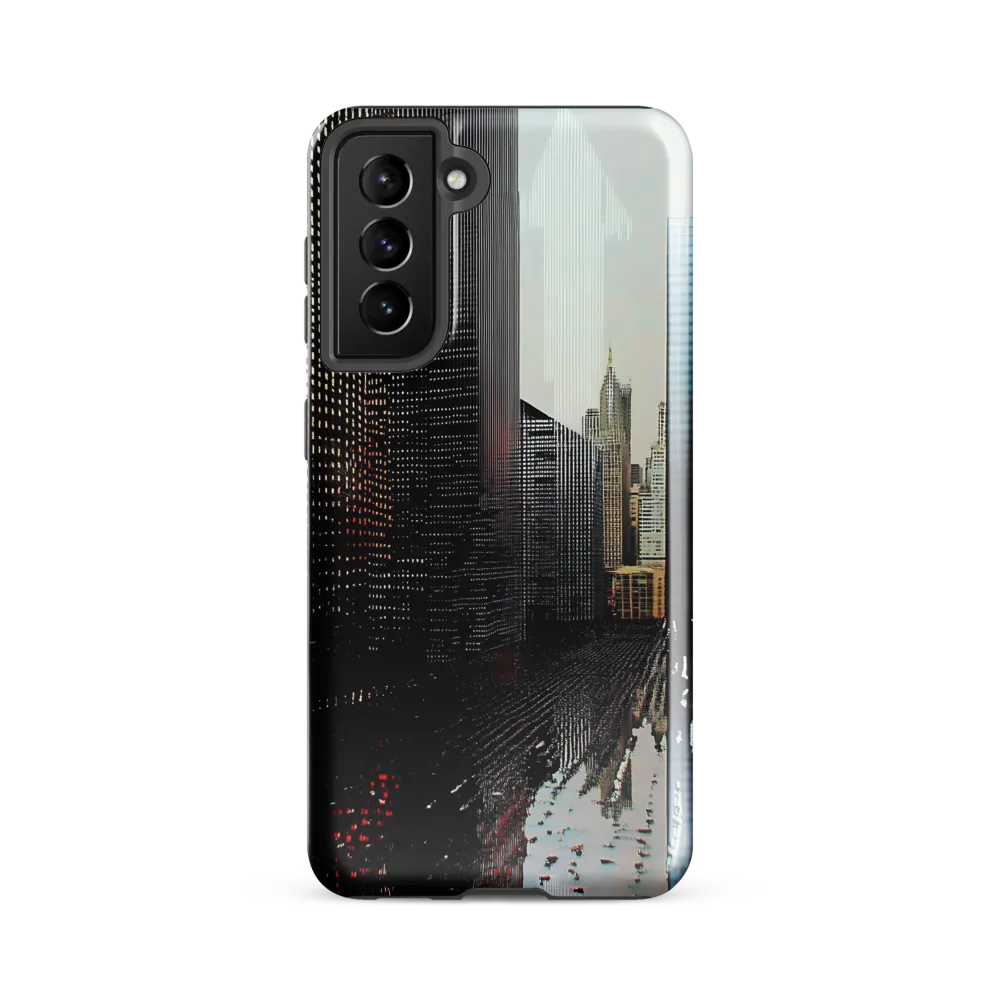 Reflections of Urban Abstraction | Phone Case |  S21 FE | Tough Case | Glossy