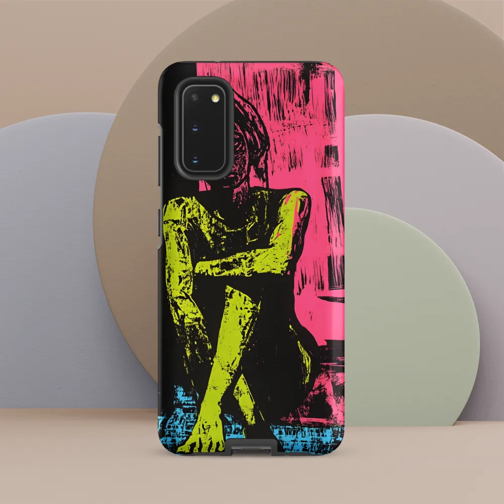 Contemplation in Neon
