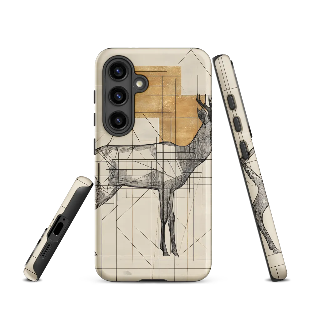 Geometric Elegance: The Majestic Deer