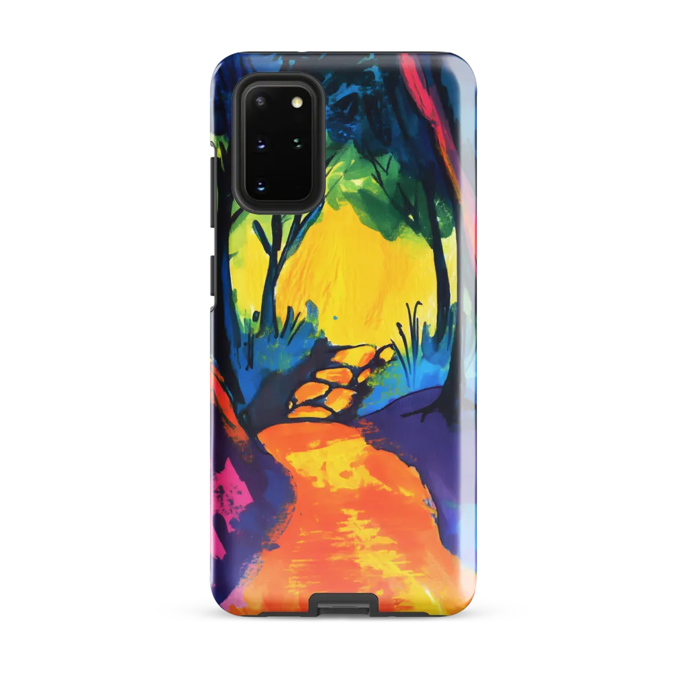 Path Through a Vibrant Forest