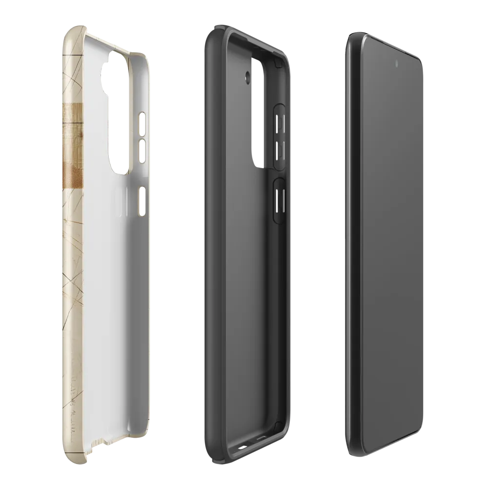 Elegance in Lines | Phone Case |  S21 Plus | Tough Case | Glossy