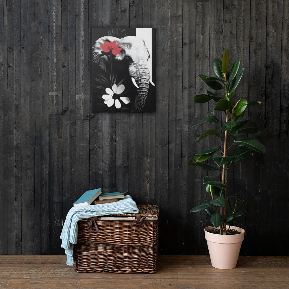 Elephant Harmony | Canvas | 18″×24″